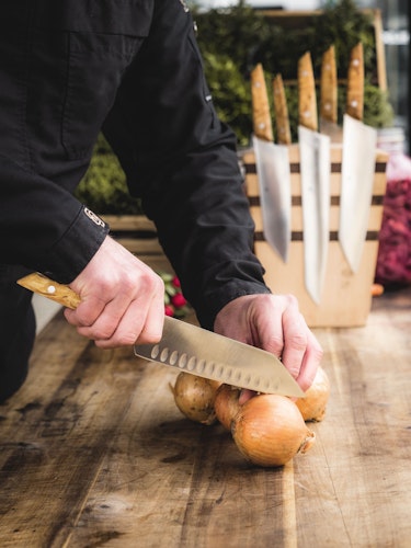 DICK Santoku mit Kullen VIVUM 18 cm