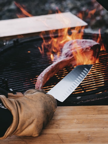 DICK Santoku mit Kullen VIVUM 18 cm