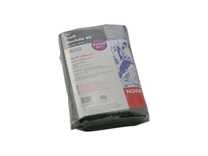 Noor Profi Baufolie 40 extra stark Abdeckfolie LDPE