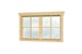 Skan Holz Doppelfenster für 45 mm BlockbohlenhäuserBild