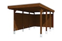 Vorschaubild Skan Holz Carport Friesland 314x555 cm inkl. Rück- und Seitenwände Sparset 1 Bild