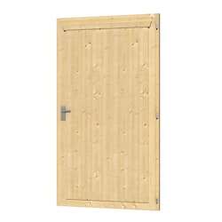 Skan Holz Einzeltür für Carports