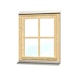 Skan Holz Einzelfenster für CarportsBild
