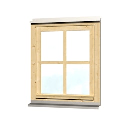 Skan Holz Einzelfenster für Carports