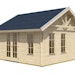 Skan Holz 70 mm Blockbohlenhaus Toronto 1 inkl. gratis DachschindelnBild