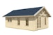 Skan Holz 70 mm Blockbohlenhaus Toronto 4 inkl. gratis DachschindelnBild