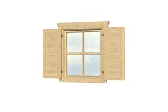 Skan Holz Fensterläden für Gartenhäuser (nicht für Gartenhaus Lagos)Zubehörbild