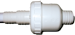 Rückschlagventil 2x Ø 38 mm AnschlußBild