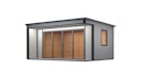 Vorschaubild Weka Gartenhaus Designhaus Cubilis 4.0 mit Lamellenelementen - 45 mm 