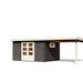 Karibu Woodfeeling Gartenhaus Trittau 3/5 inkl. 300 cm Anbaudach - 38 mm inkl. gratis Innenraum-Pflegebox im Wert von 99€Bild