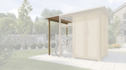Weka Garten [Q] Erweiterung Model [Family] Fahrradunterstand für Garten [Q] MultiZubehörbild