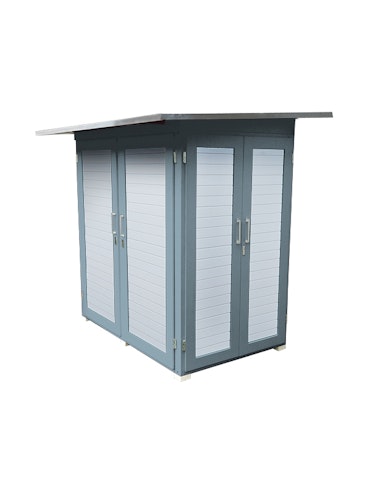 Weka Gartenschrank Geräteschrank Garten [Q] Kompakt