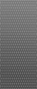 Griffwerk Glasdrehtür (VSG) GRIDS 691 VSG PURE WHITE matt 834x2097x8.8mm Studio/Office DIN L