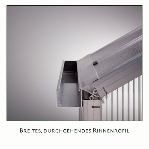 KGT Gewächshaus Rose Typ II