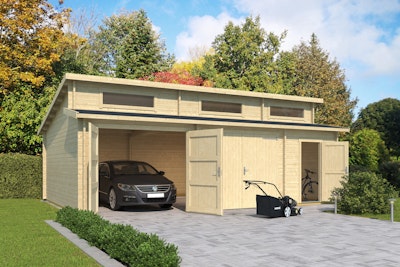 HOLZBAU Carport: | clevere WEKA zur Alternative Weka Garage Die
