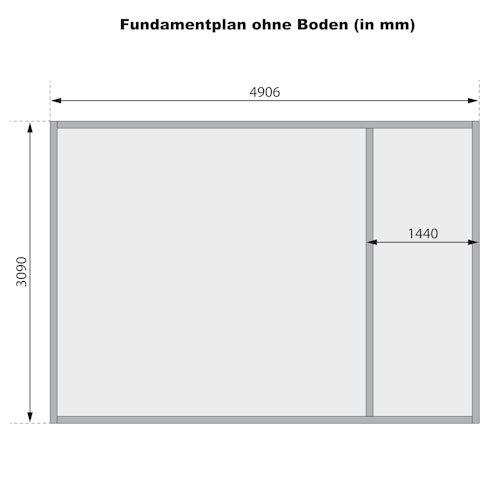 Karibu Woodfeeling Blockbohlenhaus Mittelwandhaus Lagor 1/2- 38 mm inkl. gratis Innenraum-Pflegebox im Wert von 99€ Bild