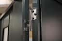Vorschaubild Wolff Finnhaus Premium Metall Gartenhaus Elvar 6030 Anthrazit inkl. 300 cm Anbaudach