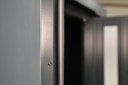 Vorschaubild Wolff Finnhaus Premium Metall Gartenhaus Elvar 6030 Anthrazit inkl. 300 cm Anbaudach