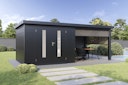 Vorschaubild Wolff Finnhaus Sonnenrollo 30 für Premium Metall Gartenhäuser