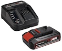 Einhell Akku-Fensterreiniger BRILLIANTO 3437100 Kit inkl 2,0 AH Starter Kit