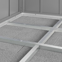 Wolff Finnhaus Aluminium-Rahmenunterkonstruktion für Fußboden für Gerätehaus Fascinato 2411