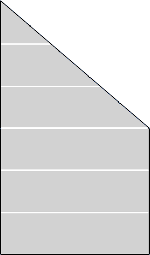 T&J RUDE Ecke Systemglas