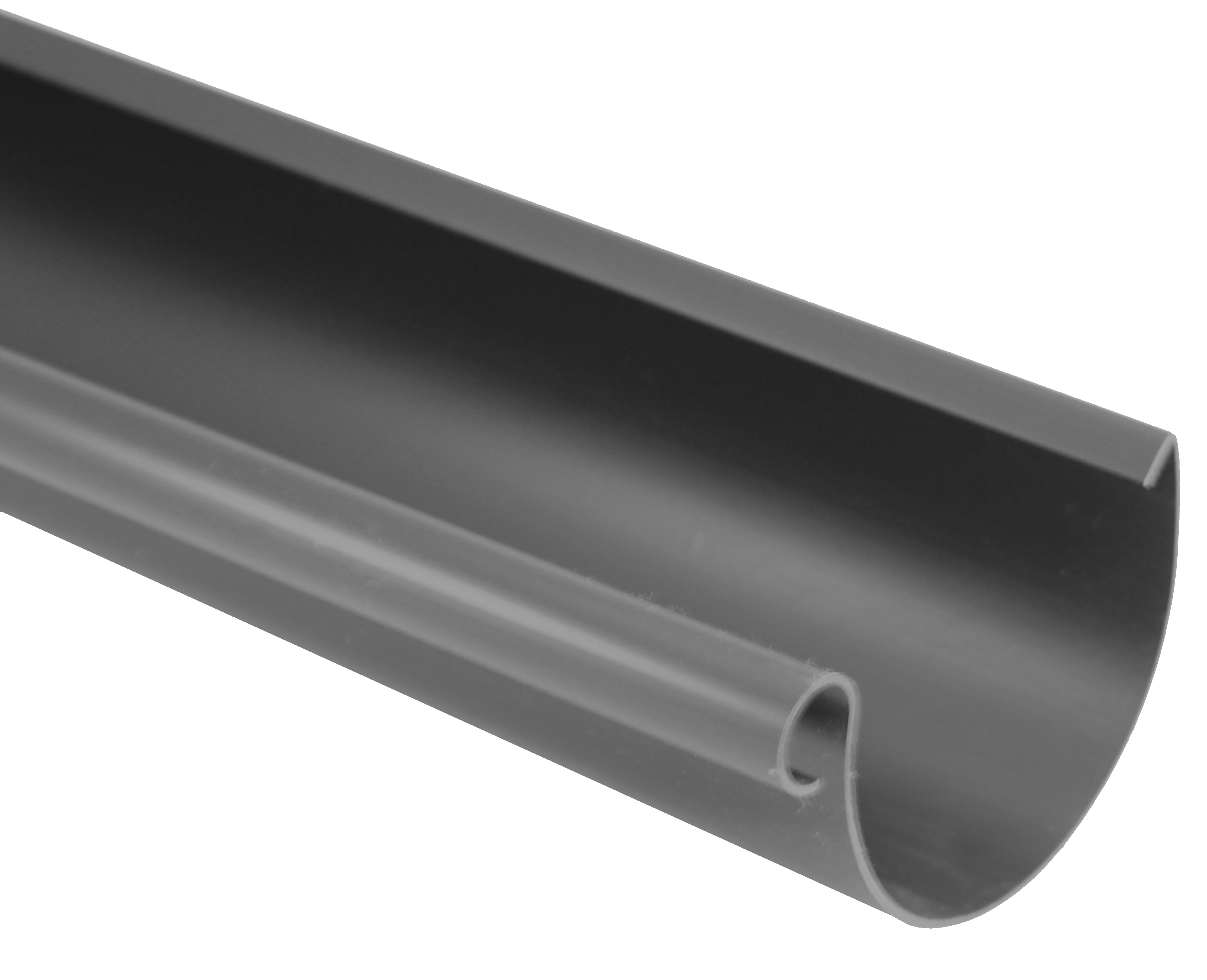 Dachrinne 150 cm, RG100 Typ 300 braun