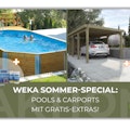 Weka Pool & Carport Aktion