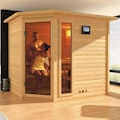 Massivholzsauna Massivholzsauna