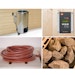 Weka Saunaofen-Set 5 inkl. 3,6 kW BioAktiv Ofen mit Dampfbad-Funktion, Anschlusskabel, Saunasteine, Steuergerät