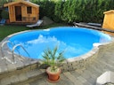 Vorschaubild Summer Fun Stahlwandpool Set Exklusiv CANNES Achtform 625 x 360 x 150 cm