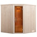 Weka Sauna Kiruna 2 mit Glastür und Eckeinstieg 230 V - 68 mm - "Alles dabei" inkl. 10-teiligem gratis Zubehörset (Gesamtwert 237,40 €)Bild