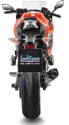 LeoVince Komplettanlage Carbon SBK LV ONE EVO 2/1 KAWASAKI Z 650/NINJA 650 Bild