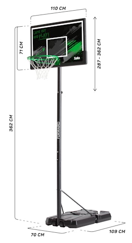 Salta Junior - Basketballkorb Forward Höhe 287 - 362 cm Bild