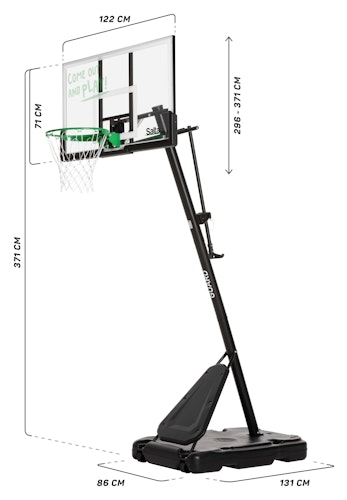 Salta - Basketballkorb Guard Höhe 296-371 cm Bild