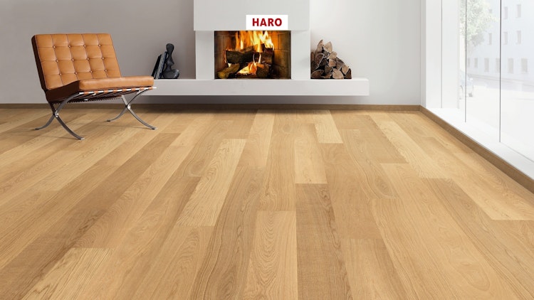 HARO Parkett 4000 TopConnect Landhausdiele 180 Eiche Exklusiv pD