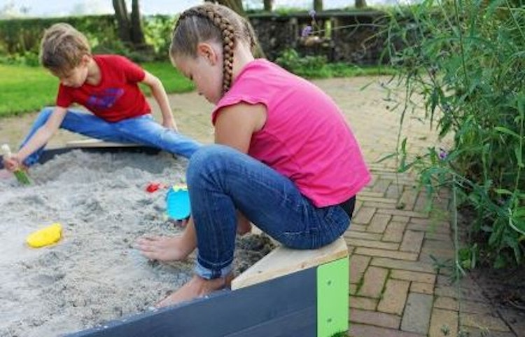 EXIT Aksent sechseckiger Sandkasten Größe L