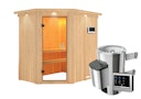 Vorschaubild Karibu Sauna Saja - 68 mm Systemsauna - 230 Volt Plug & Play