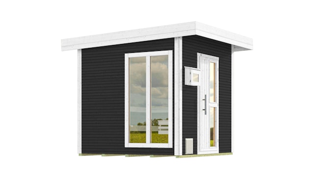 Weka Blockbohlen Saunahaus Kuopio - 45 mm Blockbohlen inkl. 10-teiligem gratis Zubehörset (Gesamtwert 237,40 €) Vorschaubild Galerie