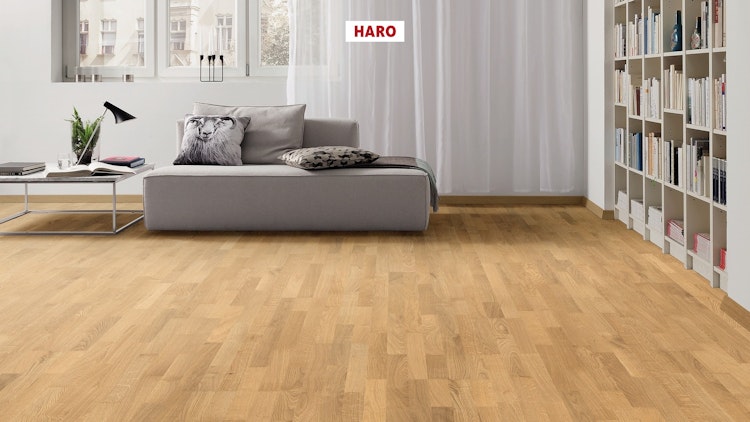 HARO Parkett 4000 TopConnect SB Eiche Trend strukturiert nD