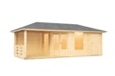 Vorschaubild Wolff Finnhaus Gartenhaus Anna 40-A/1+2-Raum mit 250 cm Terrasse 