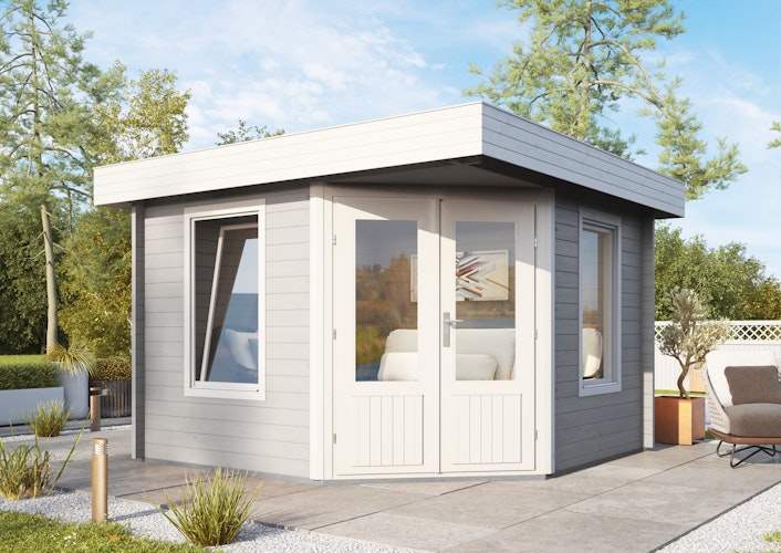Wolff Finnhaus Gartenhaus 5-Eckhaus Maja 40-A