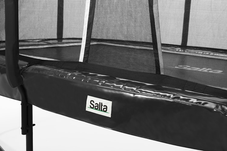 Salta Trampolin First Class 214 x 366 cm mit Sicherheitsnetz und Leiter Bild