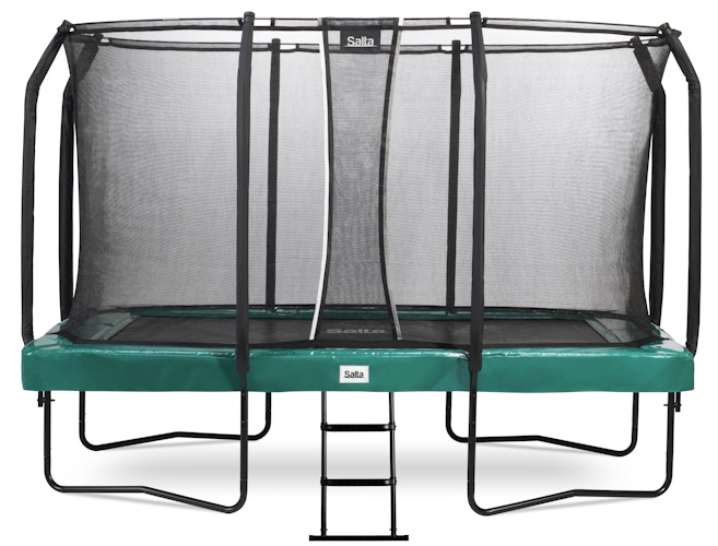 Salta Trampolin First Class 214 x 366 cm mit Sicherheitsnetz und Leiter Bild