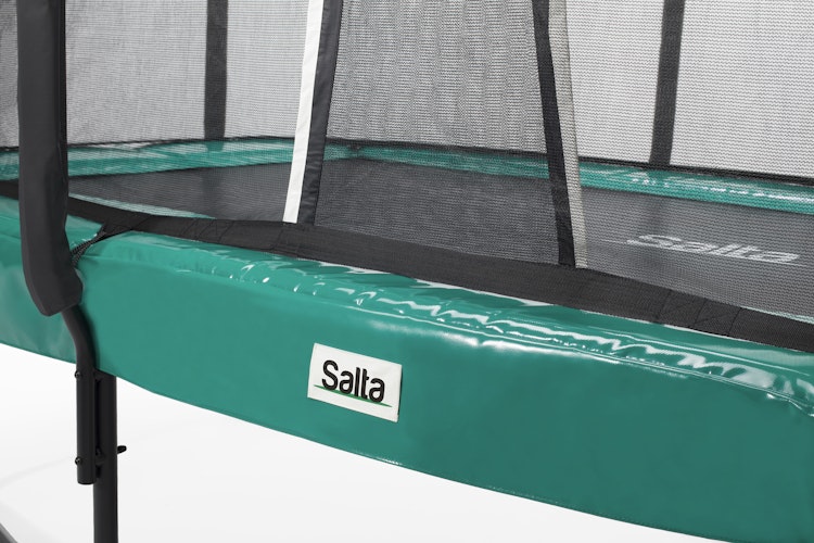 Salta Trampolin First Class 214 x 366 cm mit Sicherheitsnetz und Leiter Bild