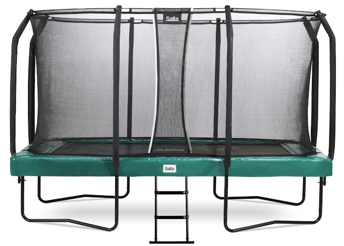 Salta Trampolin First Class 244 x 427 cm mit Sicherheitsnetz und Leiter Bild