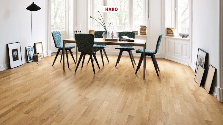 HARO Parkett 4000 Nut-Feder Stab Allegro Eiche Trend pD