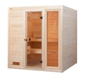 Vorschaubild Weka Sauna 537 / Valida Gr. 3 mit Glastür+Fenster - Massivholzsauna 38 mm