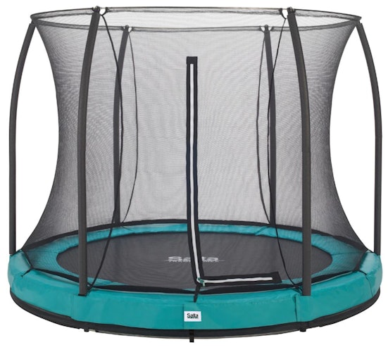 Salta Trampolin Comfort Edition Ground mit Sicherheitsnetz