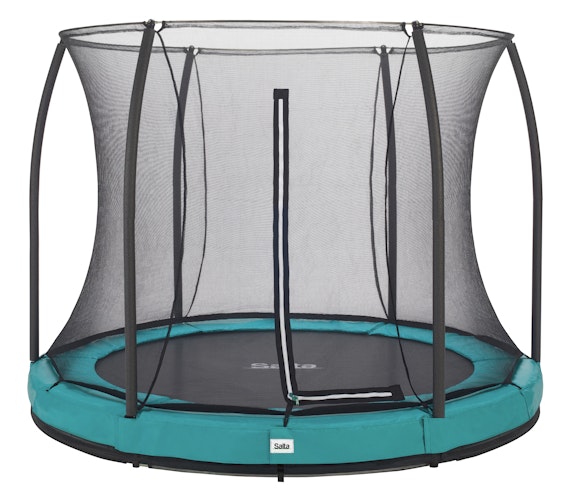 Salta Trampolin Comfort Edition Ground mit Sicherheitsnetz Bild